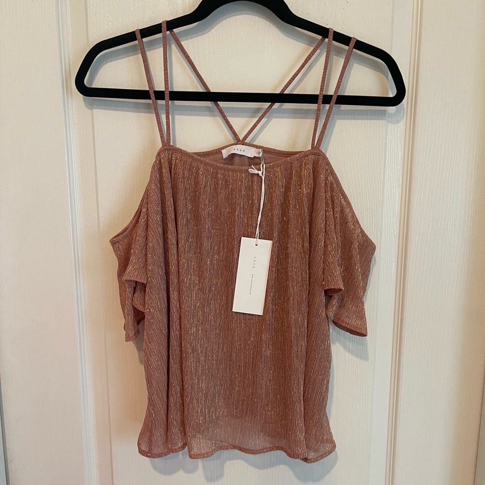 Lush- off the shoulder top